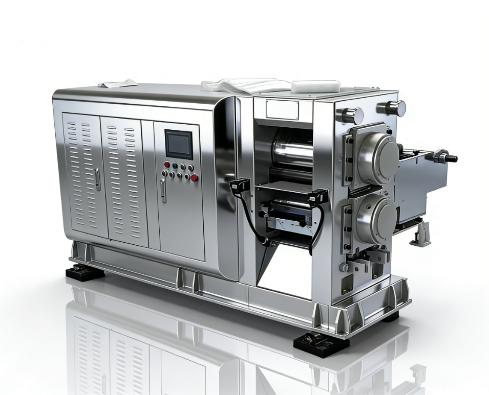 300×350連續(xù)對輥機