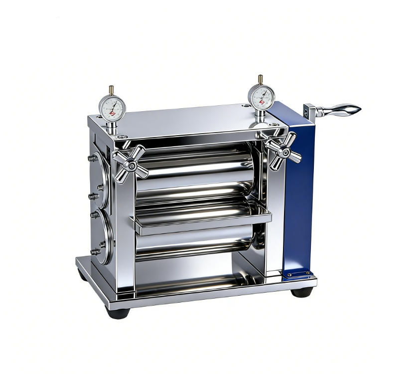 手動立式對輥機100mm(寬度可定制）